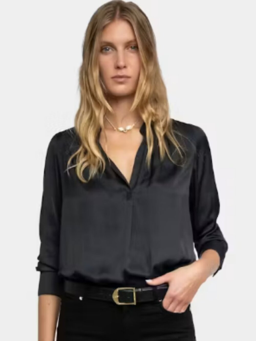 Zadig & Voltaire Tink Satin Perm blouse